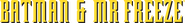 Logo of Batman & Mr. Freeze: SubZero image size 1554x195