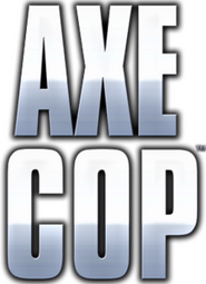 Logo of Axe Cop image size 217x299