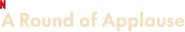 Logo of A Round of Applause image size 622x108