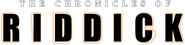 Logo of The Chronicles of Riddick image size 794x195