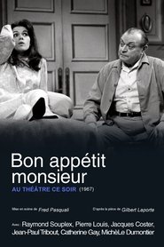 poster Bon appétit monsieur