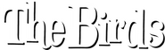 Logo of The Birds image size 1371x424