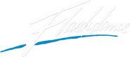 Logo of Flashdance image size 1219x534