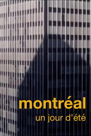 Montréal un jour d'été poster