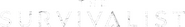 Logo of The Survivalist image size 1182x175