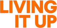 Logo of Living It Up image size 402x203