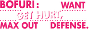 Logo of BOFURI: I Don't Want to Get Hurt, so I'll Max Out My Defense. image size 1275x426