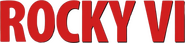Logo of Rocky VI image size 984x227