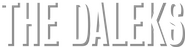 Logo of Doctor Who: The Daleks image size 3257x835
