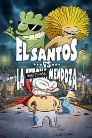 poster El Santos vs la Tetona Mendoza
