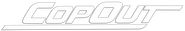 Logo of Cop Out image size 3789x629