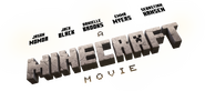 Logo of A Minecraft Movie image size 738x327