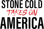 Logo of Stone Cold Takes on America image size 439x290