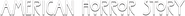 Logo of American Horror Story image size 1410x120