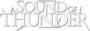 Logo of A Sound of Thunder image size 782x269