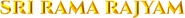 Logo of Sri Rama Rajyam image size 1274x124