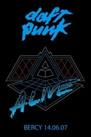poster Daft Punk - Alive 2007 - Live Album Concert in Paris