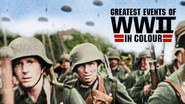 Backdrop of Greatest Events of World War II in Colour image size 1280x720