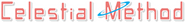 Logo of Celestial Method image size 795x96