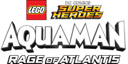 Logo of LEGO DC Comics Super Heroes: Aquaman - Rage of Atlantis image size 1471x741