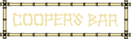 Logo of Cooper's Bar image size 4314x1277