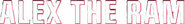 Logo of Alex the Ram image size 419x54