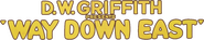 Logo of Way Down East image size 1120x221