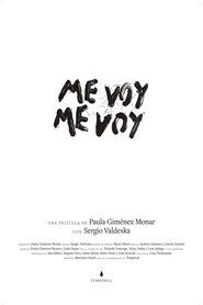 poster Me voy. Me voy