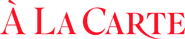 Logo of Á La Carte image size 4319x919