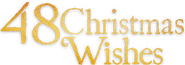 Logo of 48 Christmas Wishes image size 1266x445