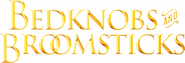 Logo of Bedknobs and Broomsticks image size 1259x427