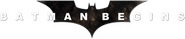 Logo of Batman Begins image size 786x166