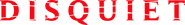 Logo of Disquiet image size 1079x145