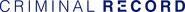Logo of Criminal Record image size 6016x390