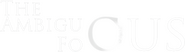 Logo of The Ambiguous Focus image size 3130x873