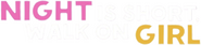 Logo of Night Is Short, Walk On Girl image size 740x167