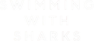 Logo of Swimming with Sharks image size 1395x609