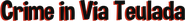 Logo of Crime in Via Teulada image size 525x61