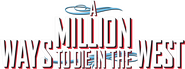 Logo of A Million Ways to Die in the West image size 781x292
