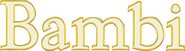 Logo of Bambi image size 780x217