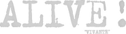Logo of Alive image size 749x203