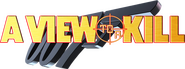 Logo of A View to a Kill image size 781x290