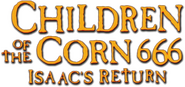 Logo of Children of the Corn 666: Isaac's Return image size 1677x791