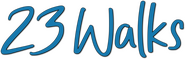 Logo of 23 Walks image size 1977x635