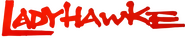 Logo of Ladyhawke image size 1488x303