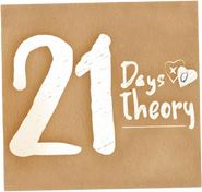 Logo of 21 Days Theory image size 1847x1762