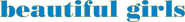 Logo of Beautiful Girls image size 11349x1378