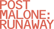 Logo of Post Malone: Runaway image size 865x466
