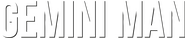 Logo of Gemini Man image size 3000x617
