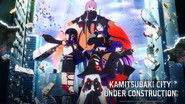 Backdrop of KAMITSUBAKI CITY UNDER CONSTRUCTION image size 3840x2160